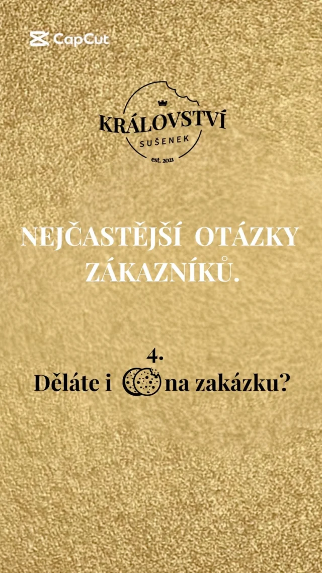 Odpovídám na Vaše nejčastější dotazy.😊 Máte nějakou otázku? Napište mi do komentáře. 

#cookies #kralovstvisusenek #susenky #otazkyaodpovedi #nazakazku #susenkynazakazku